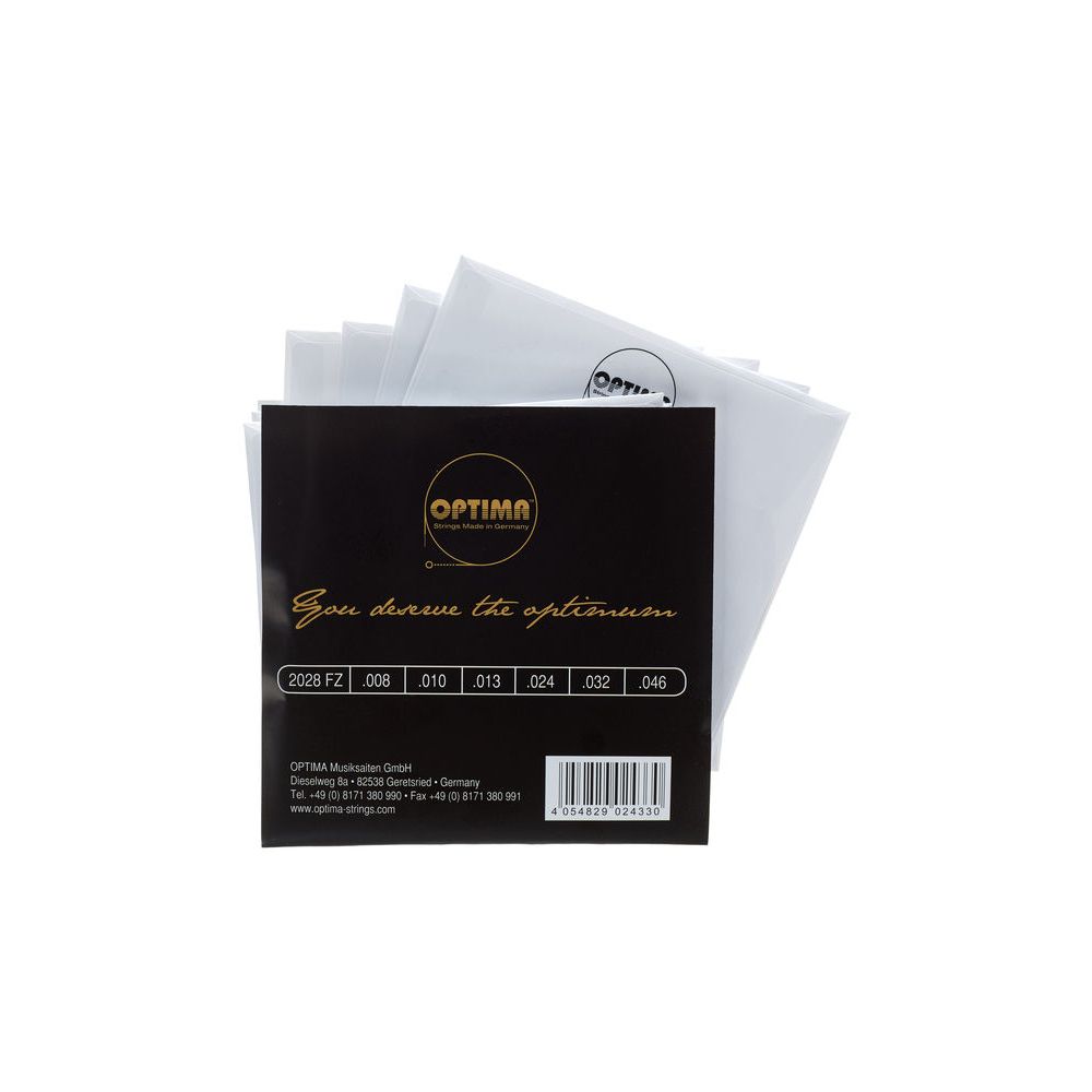 Optima 2028FZ Gold Strings – Thomann Ireland