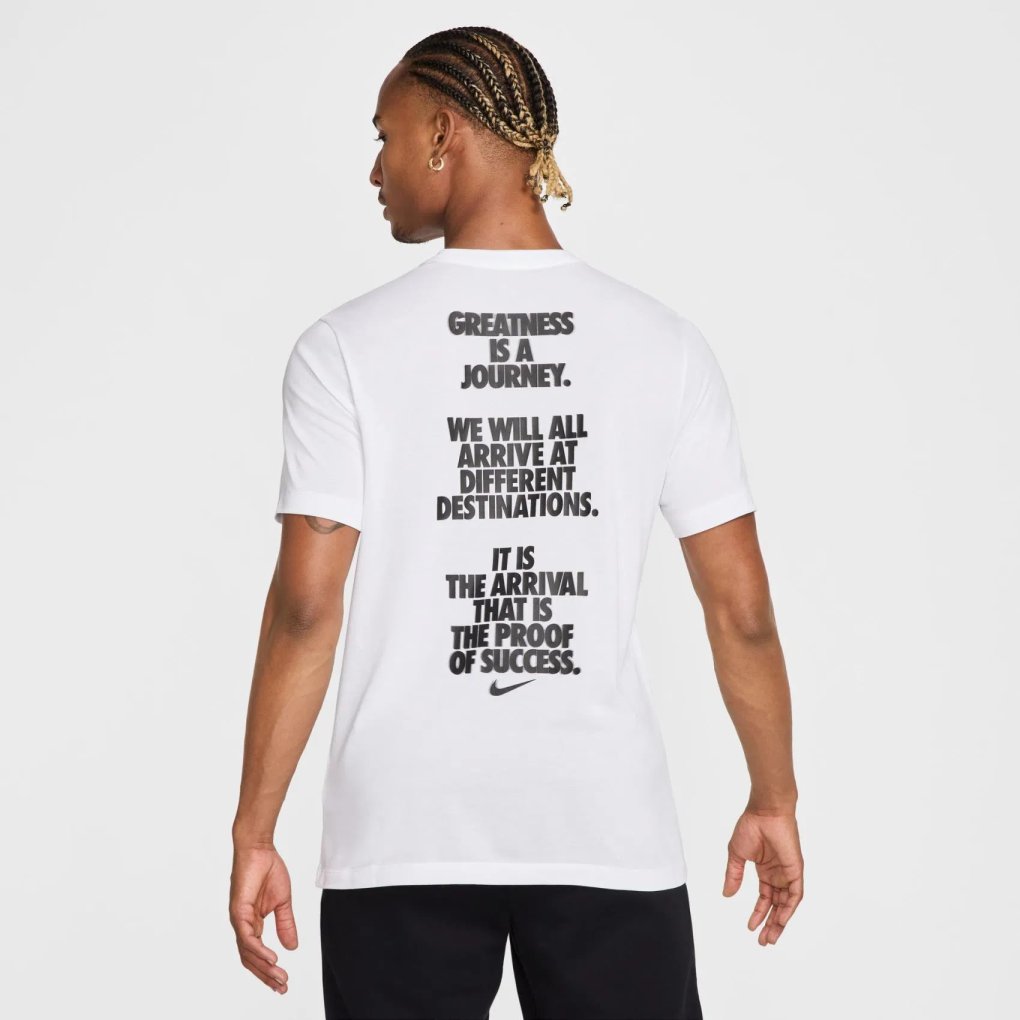 Nike Dri-FIT Verbiage Tee Men - white HJ3613-100