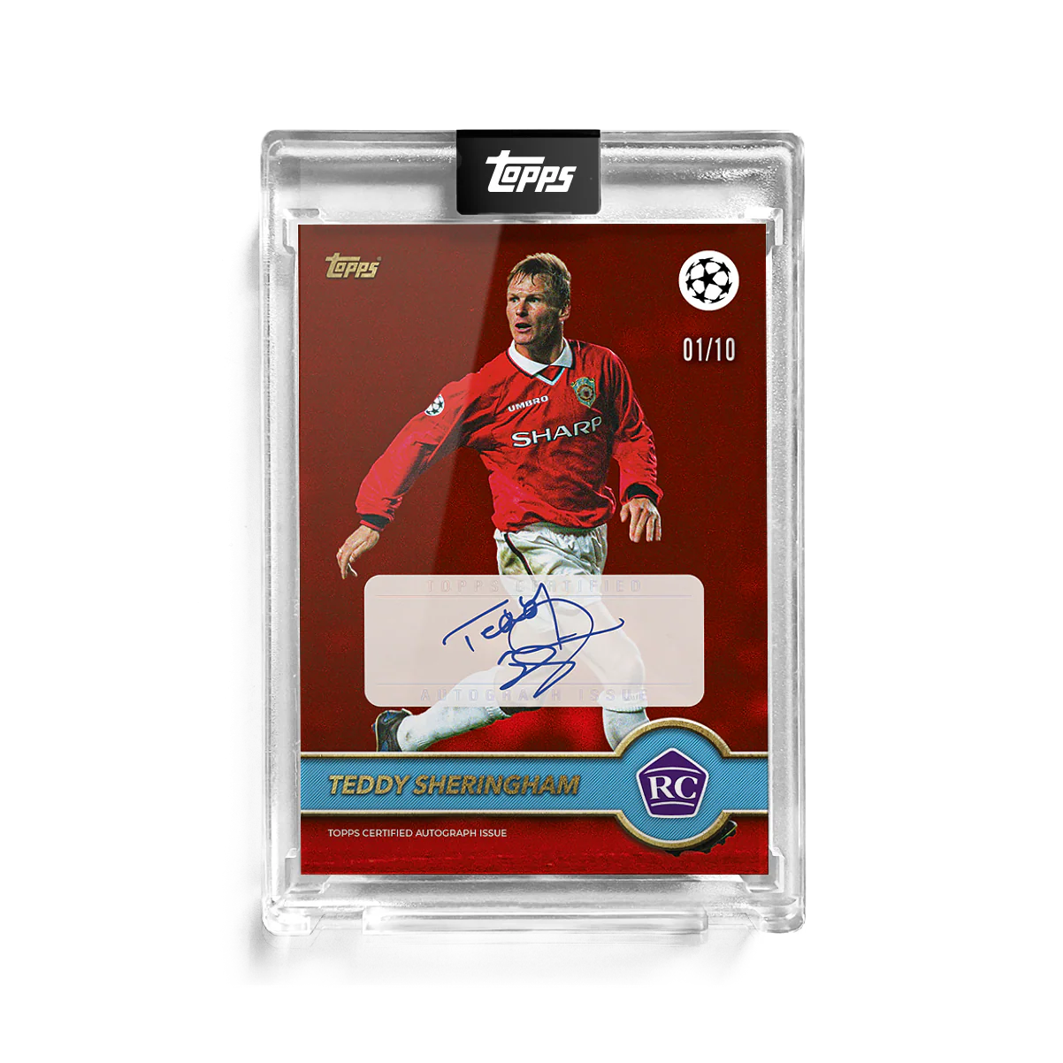 Teddy Sheringham - Lost Rookies - Autograph - 1 of 10