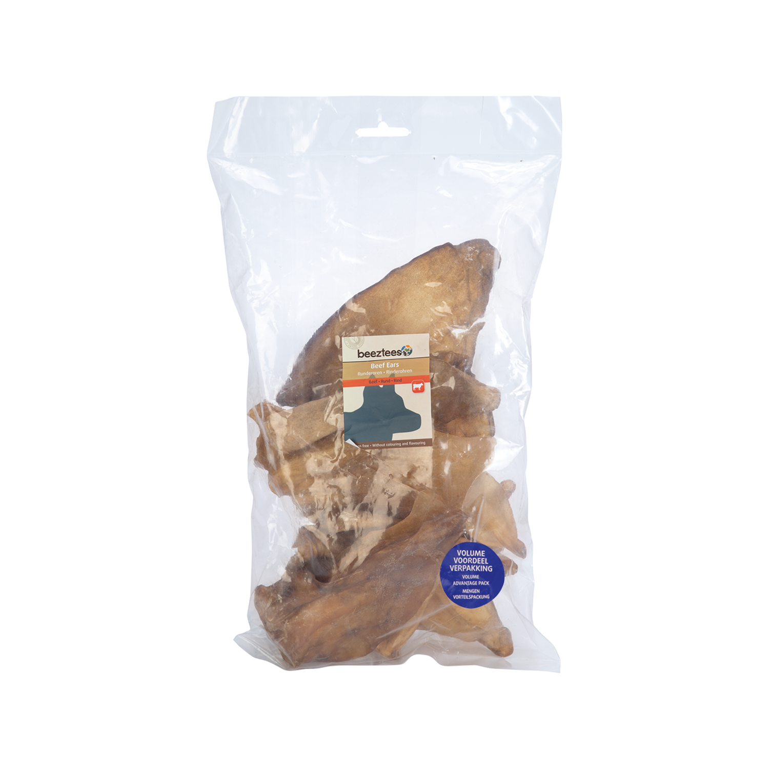 Beeztees Beef Ears Gluten-free - 12 pieces