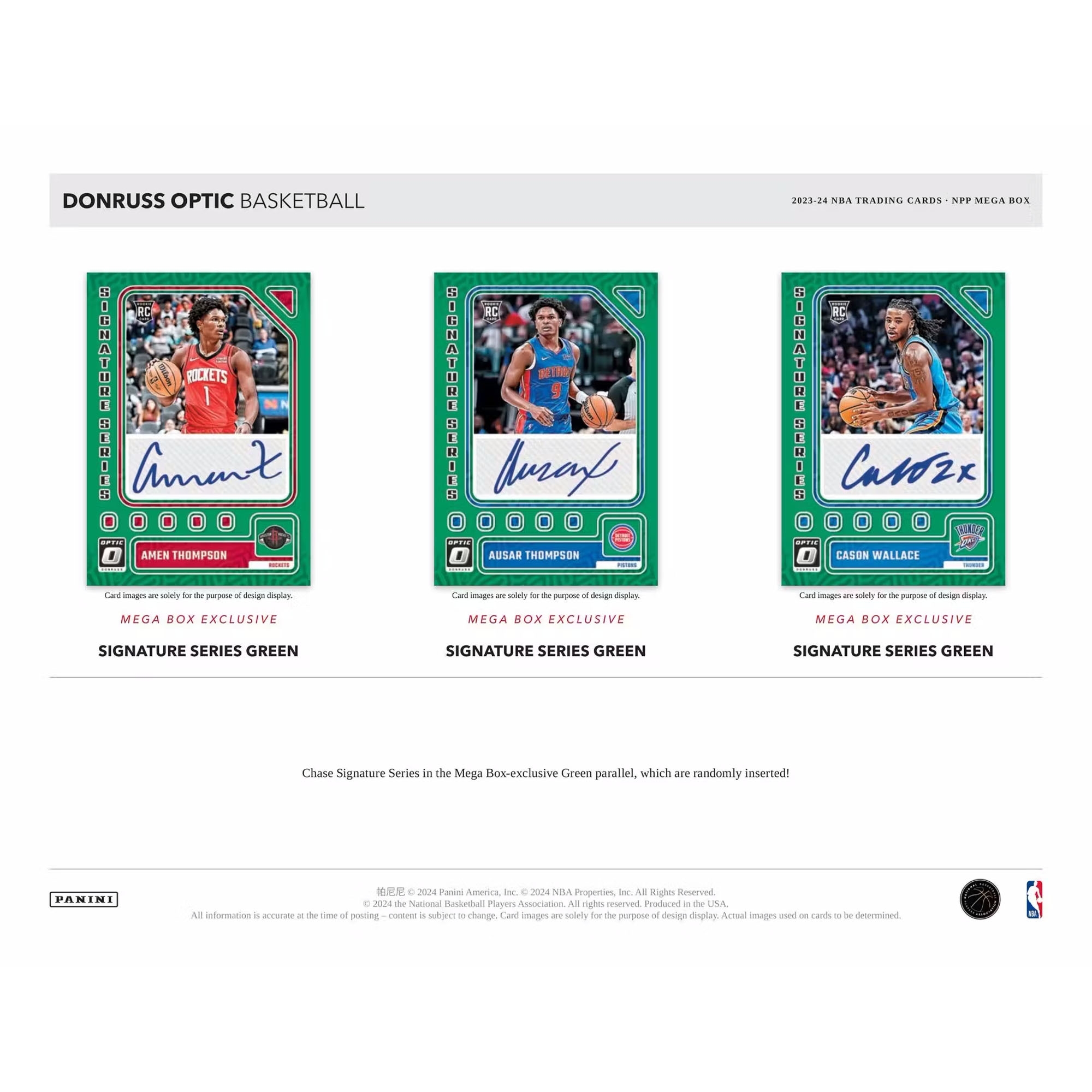 2023/24 Panini Donruss Optic Basketball NBA Mega Box