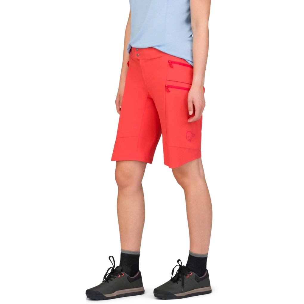 Norrona fjørå flex1 tech Shorts Women - Paprika Red