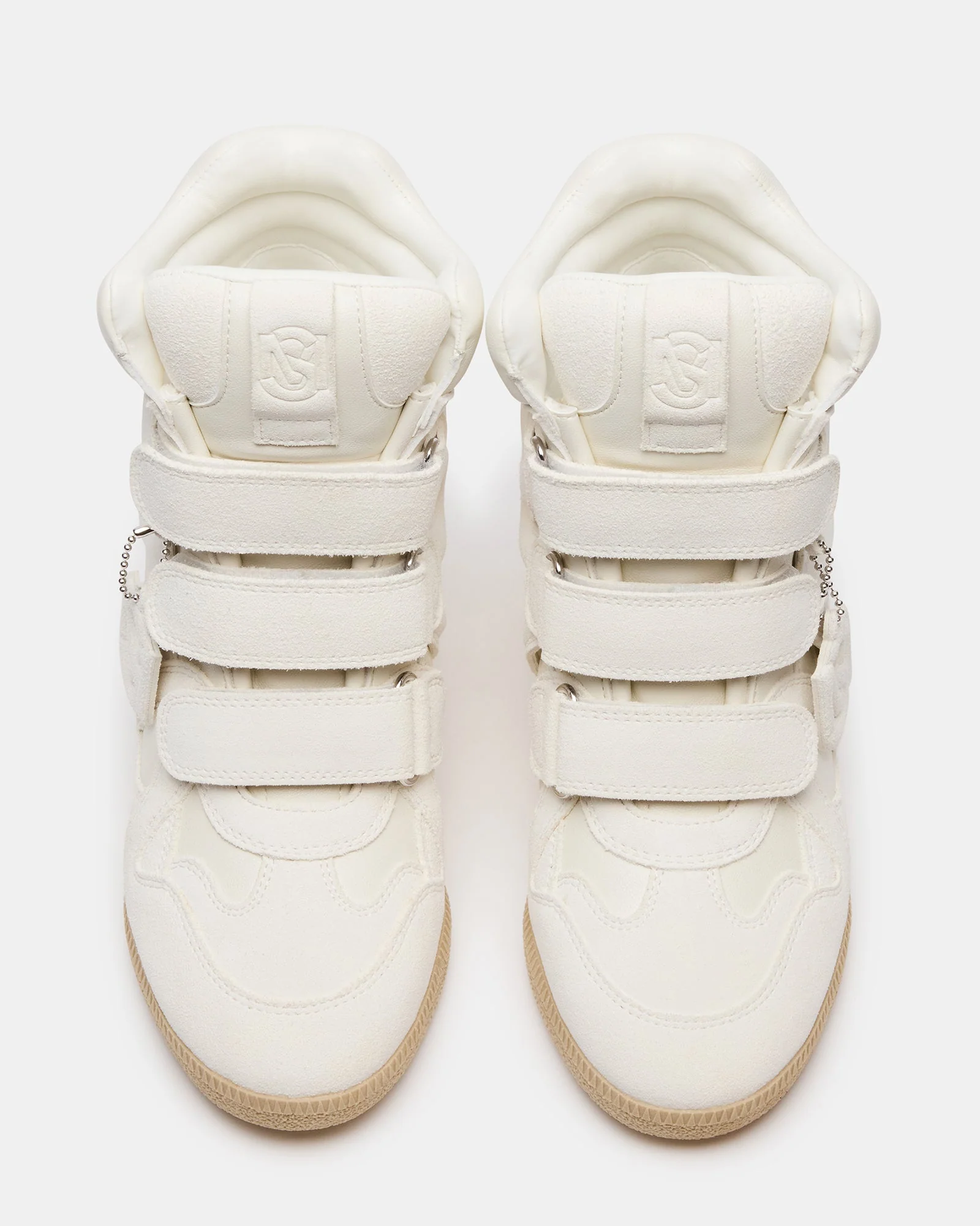 Mavis White Suede