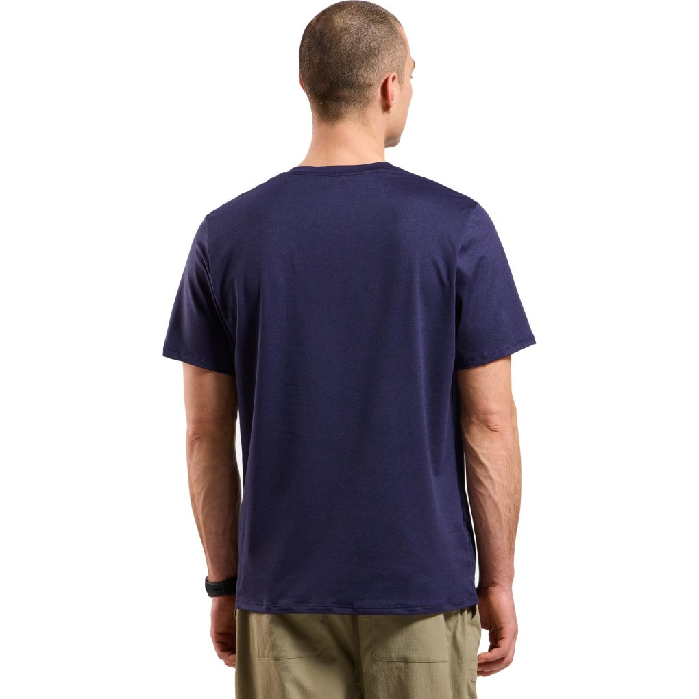 Odlo Ascent Sun. Sea. Mountains. T-Shirt Men - eclipse melange