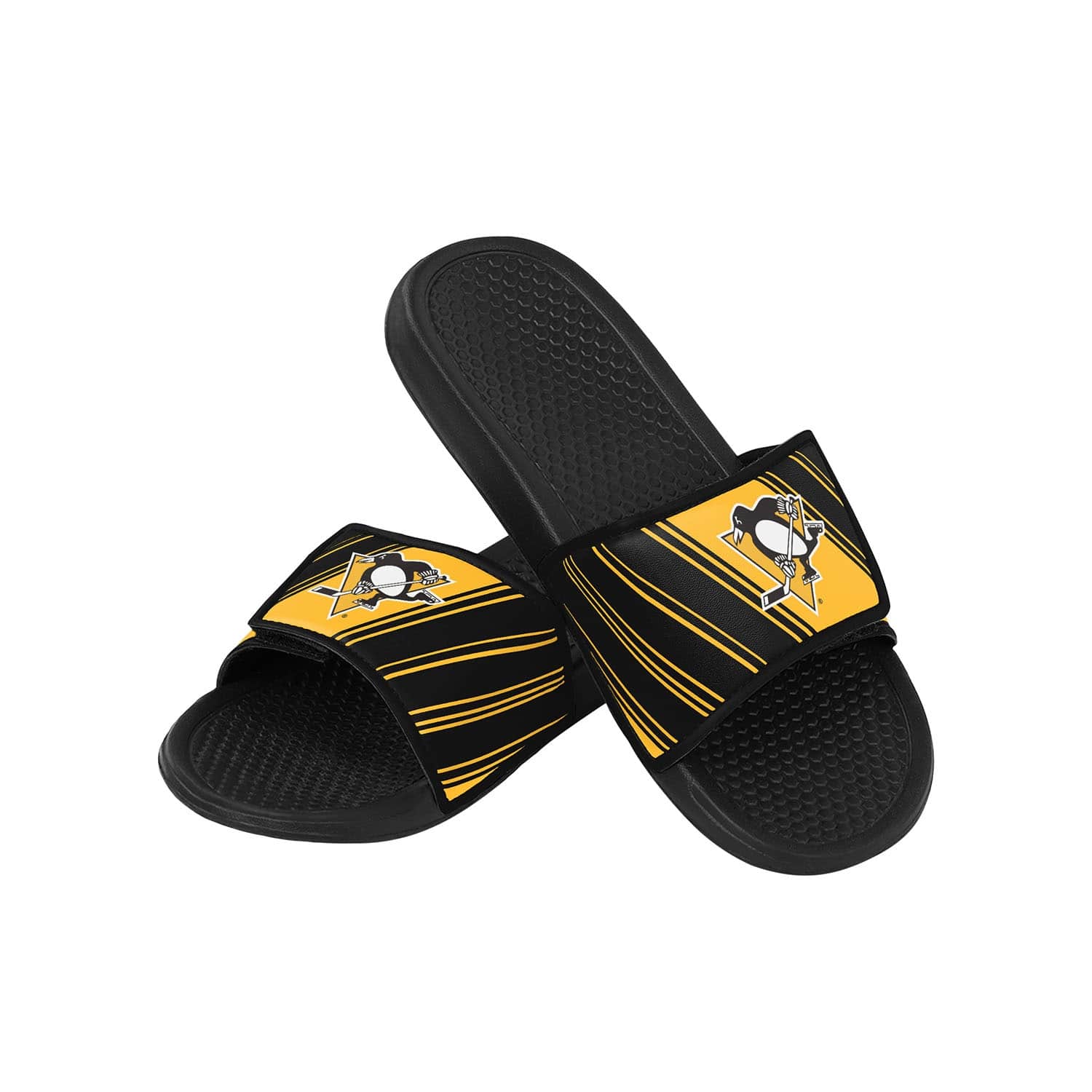 Pittsburgh Penguins Legacy Velcro NHL Sport Slides