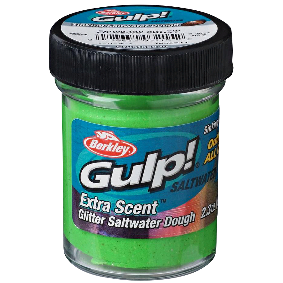 Berkley Gulp!® Saltwater Dough (Spring Green Silver)