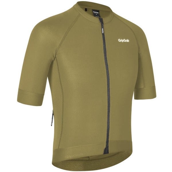 GripGrab PACR Short Sleeve Jersey Men - Olive Green