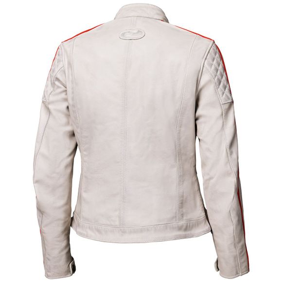 Held BRIXHAM WOMEN'S Motorcycle Jacket - Grey / RedRef: ED0207