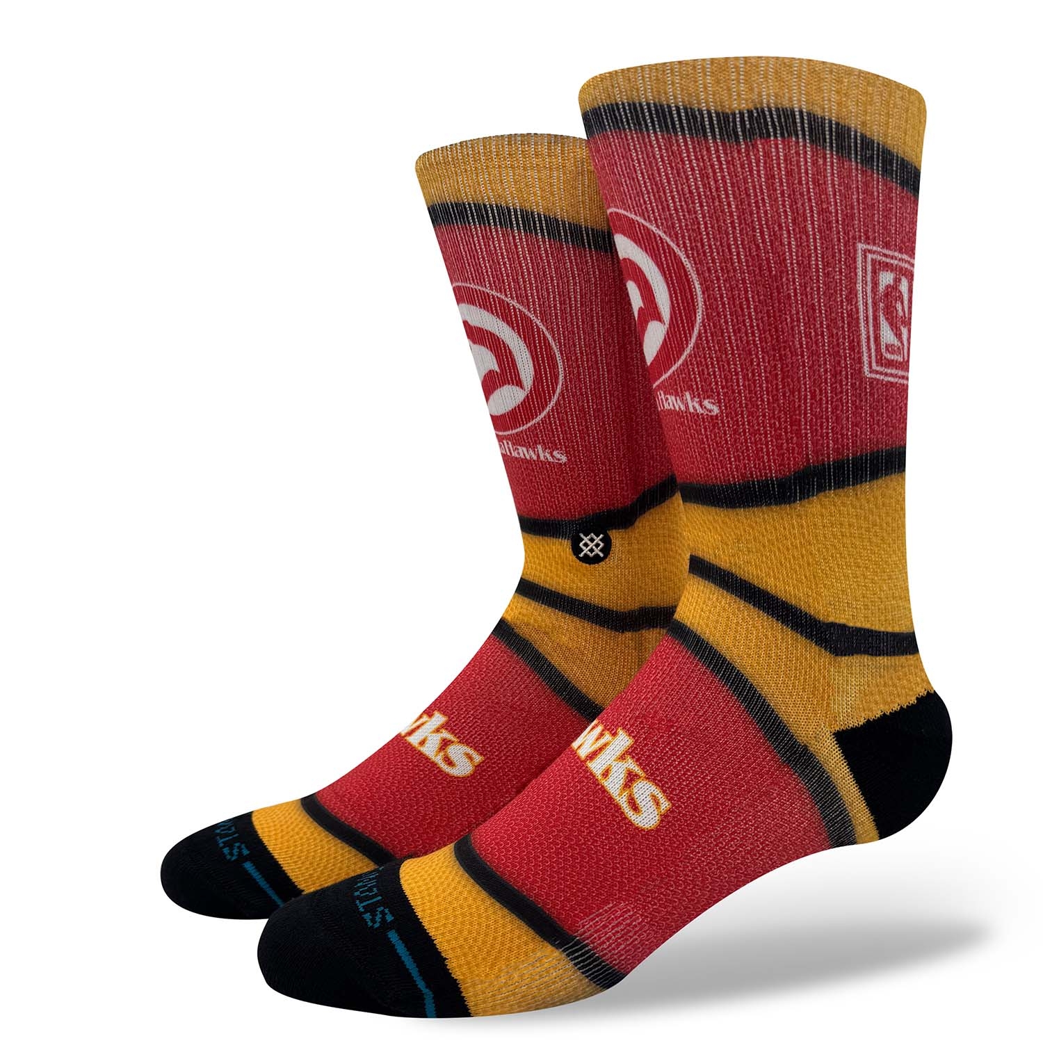 Atlanta Hawks Classic Mini Ball Stance Crew Socks