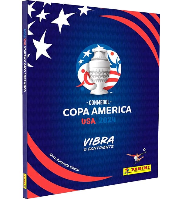 Panini CONMEBOL Copa America USA 2024 Sticker - Mega-Set (Brazil Version)