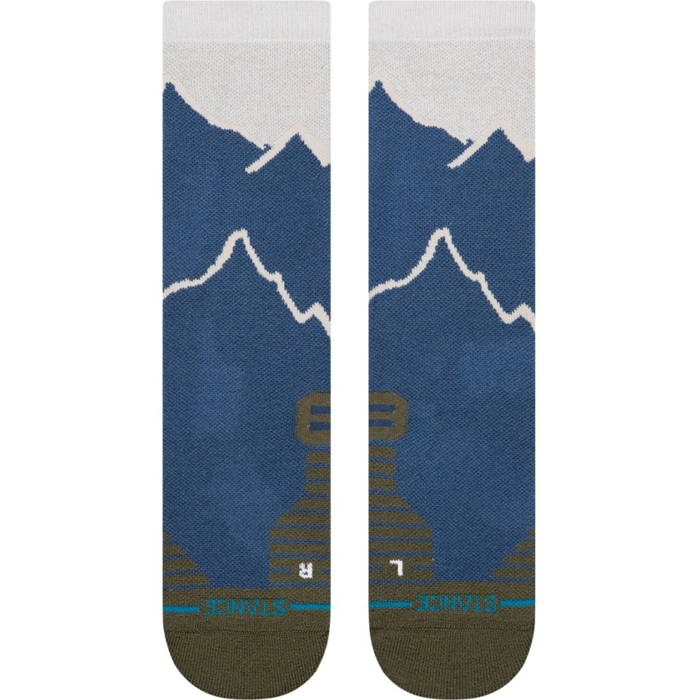 Stance Peaking Hike Crew Socks Unisex - navy