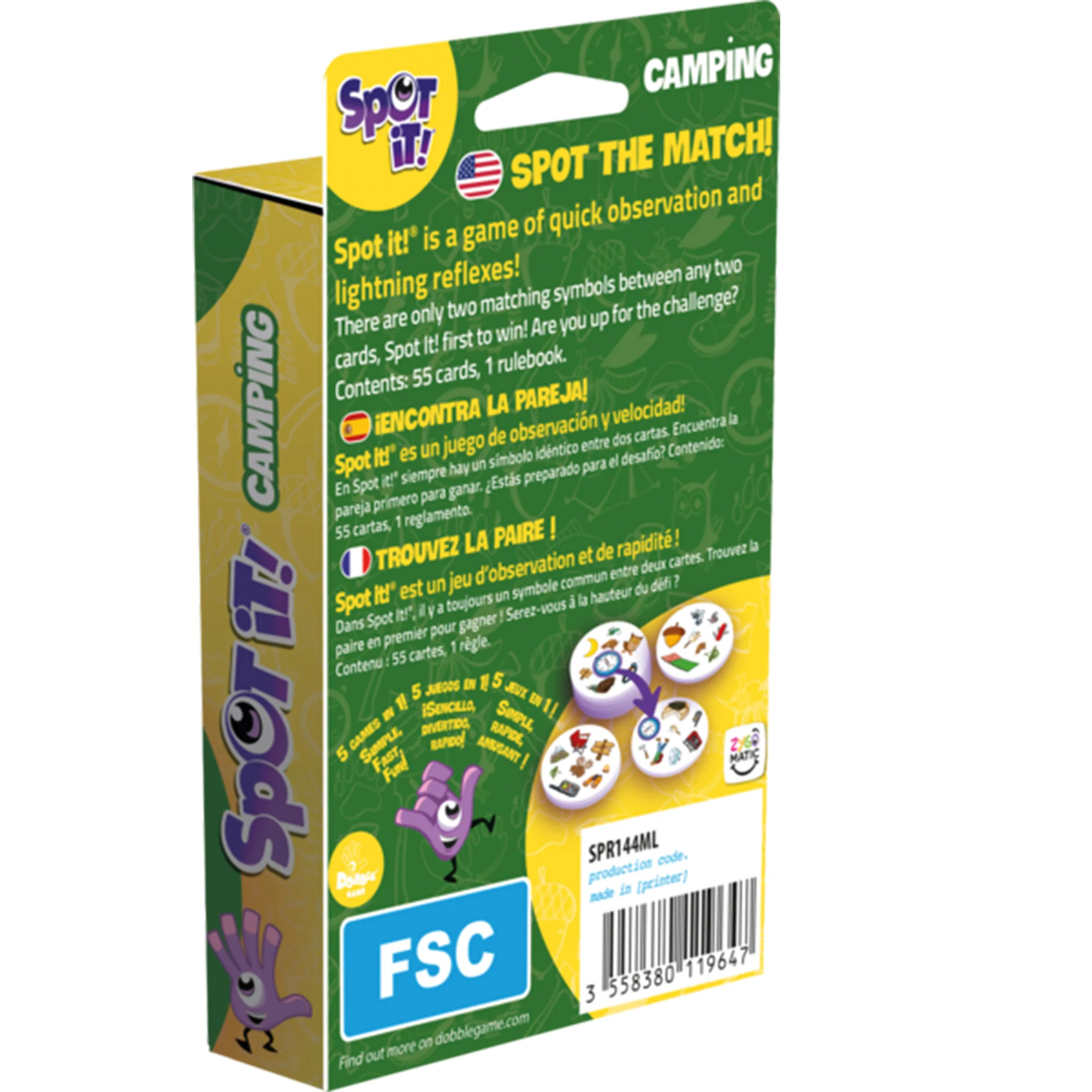Spot it! Camping (Pocket Eco)