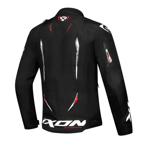Moto Jacket Ixon Roadedstar - Black / WhiteRef: Ix1915-C149