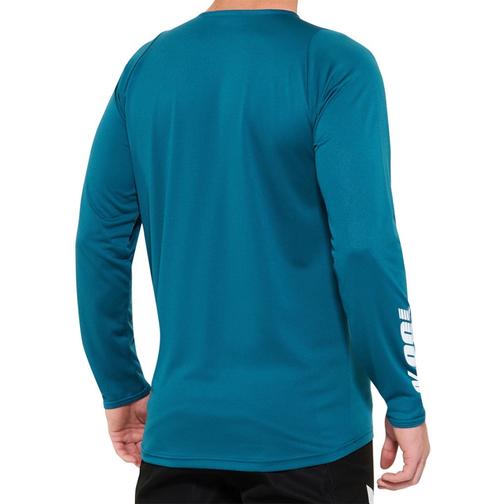 100% R-Core Long Sleeve Jersey Men - gulf