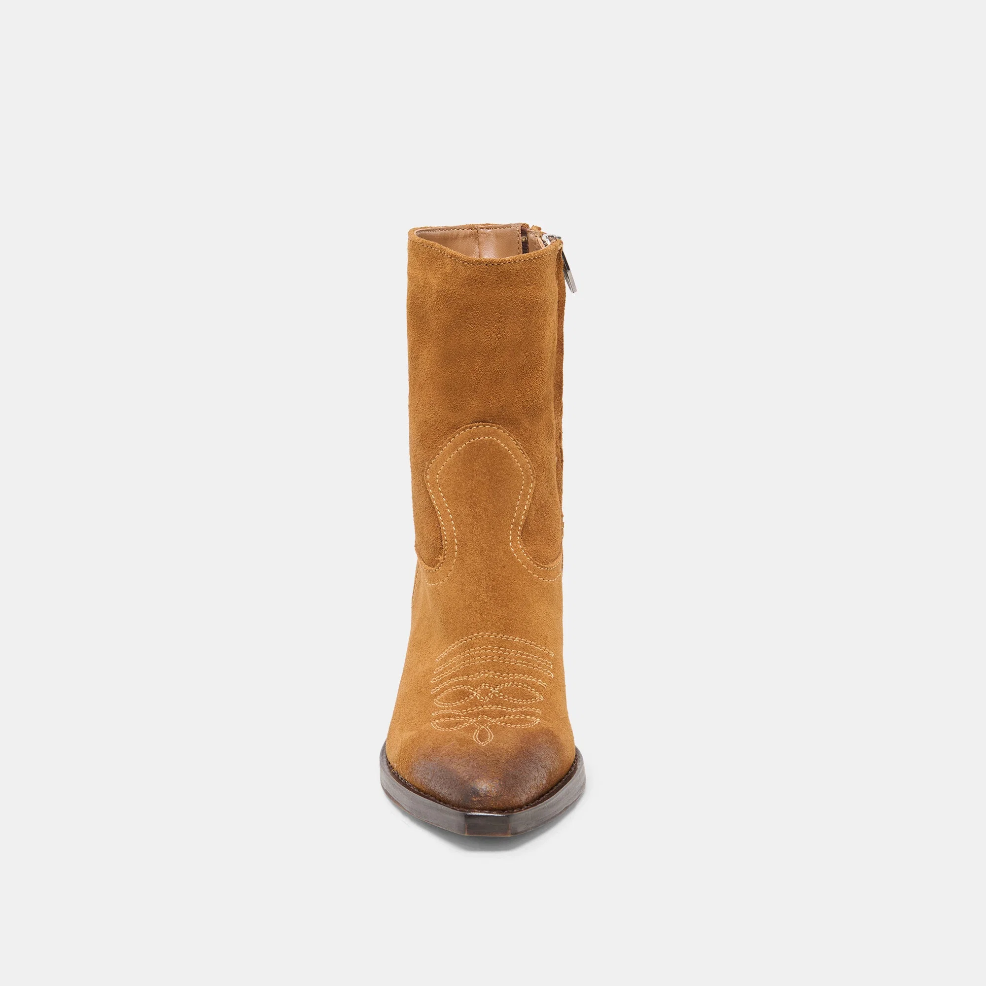 KLYDE BOOTS COGNAC SUEDE