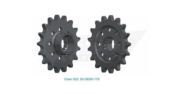 Esjot 17 teeth gearbox output pinionRef: Esjo00104A / 12122382