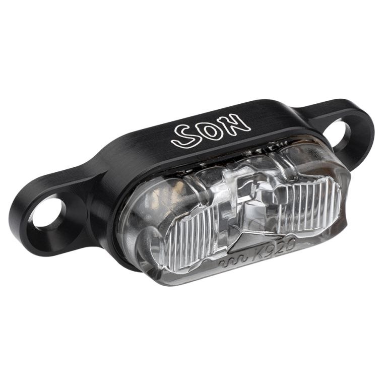 SON Rear Light for Carrier Mounting - black