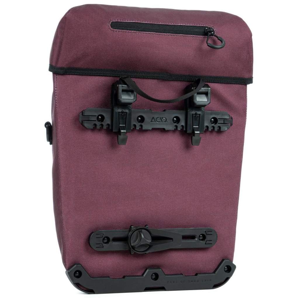 ACID CITY 15 SMLink Bike Pannier - red