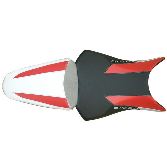 Matt black Bagster saddle/pearl/pearly vermilionRef: 2217C