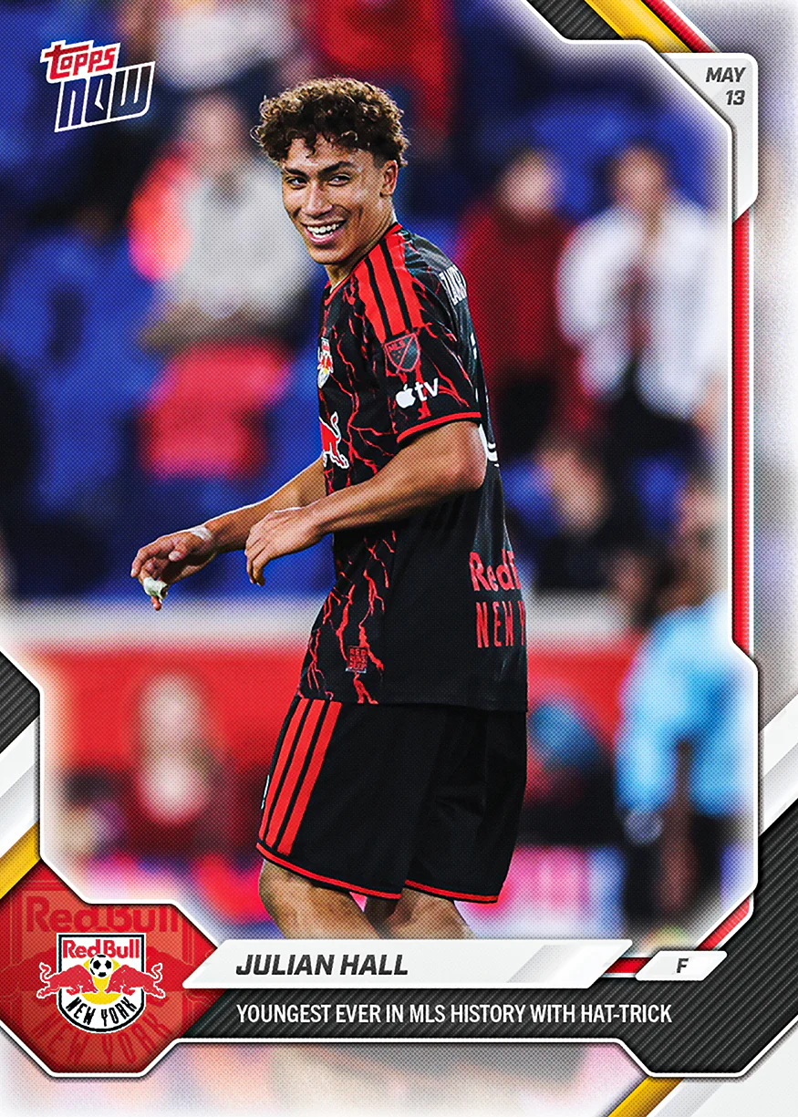 Julian Hall - 2026 MLS Topps NOW® - Card 43