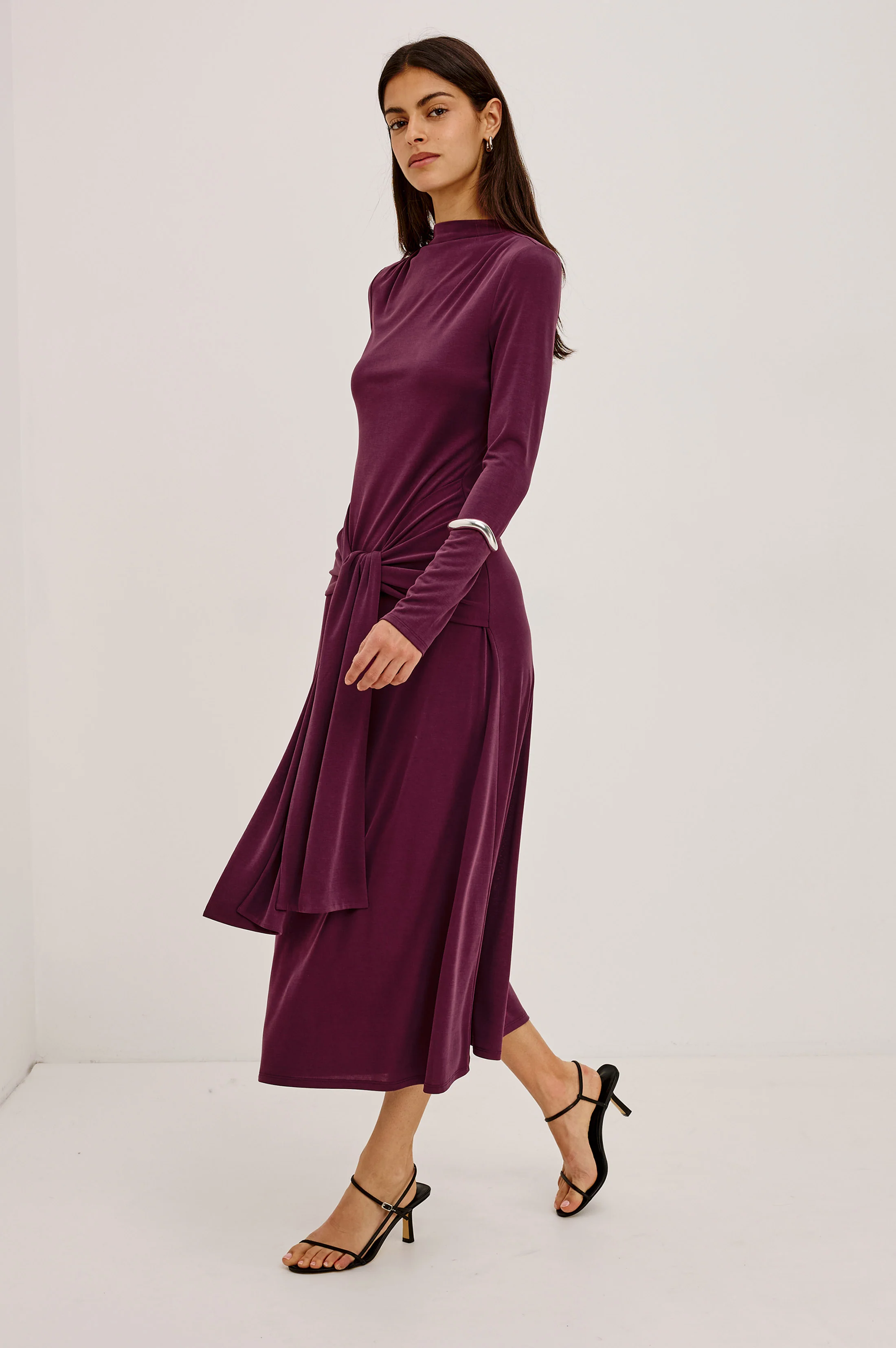 Hollis Dress - Wine