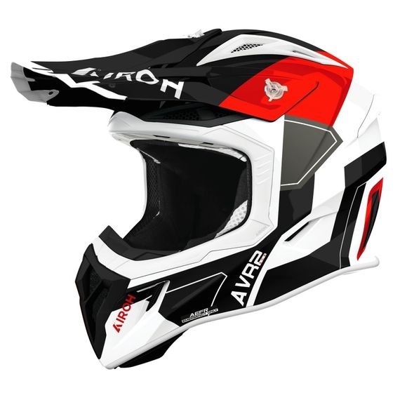 Casque cross Airoh AVIATOR ACE 2 - SHIELD 2026 - RougeRef : AR1532-C61502