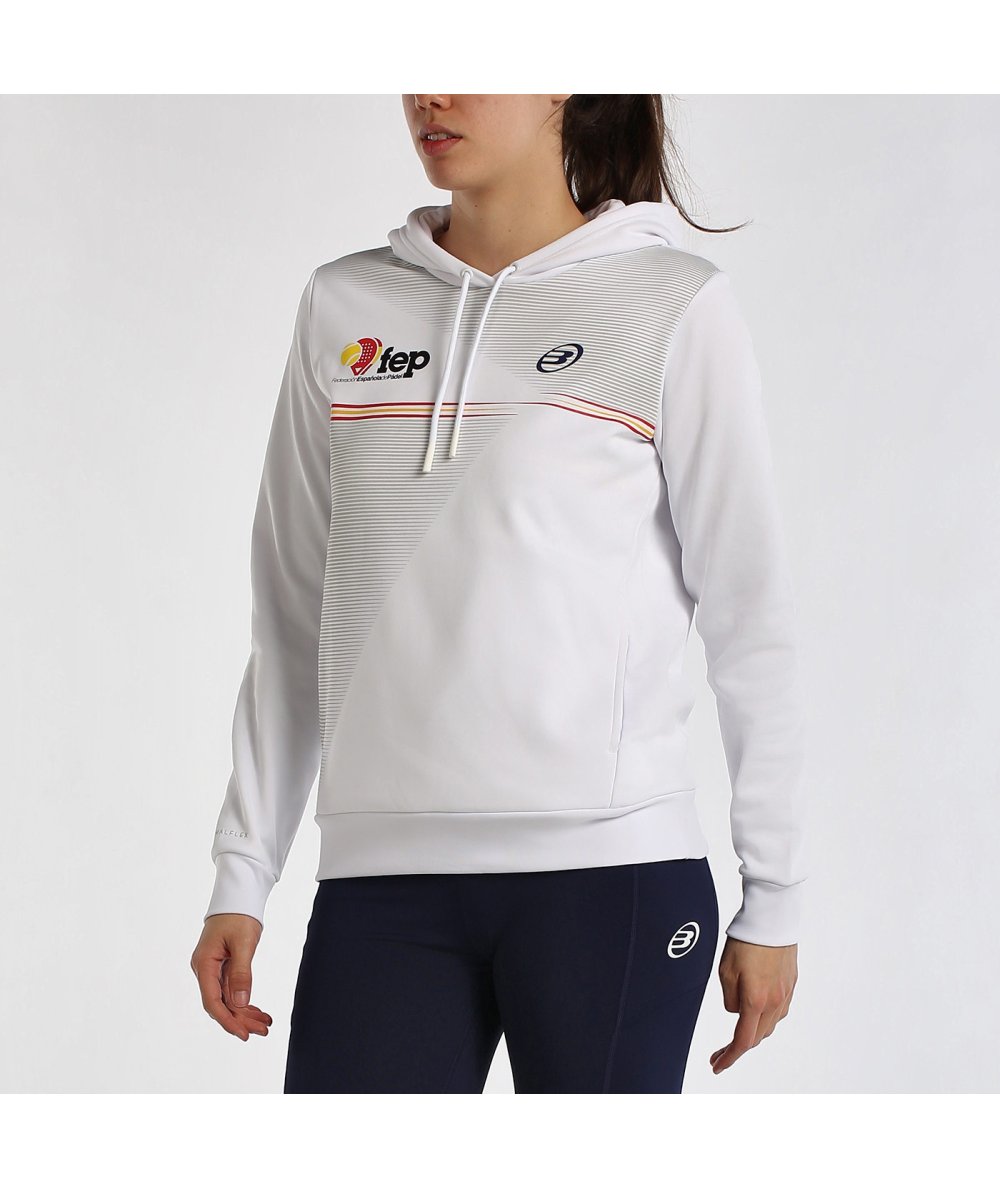 SWEATSHIRT BULLPADEL FUENLA WHITE