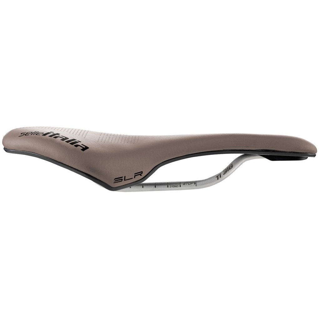 Selle Italia SLR Boost Gravel Saddle - Superflow | TI 316 - L3 | brown