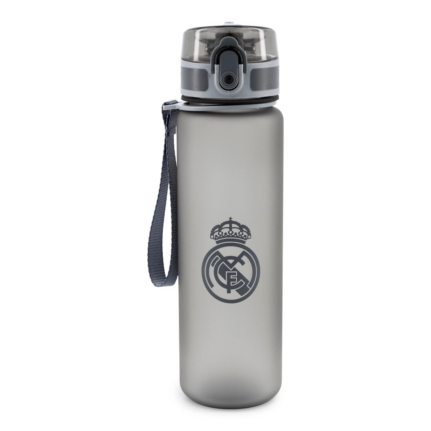 650ml Sports Bottle Grey Real Madrid