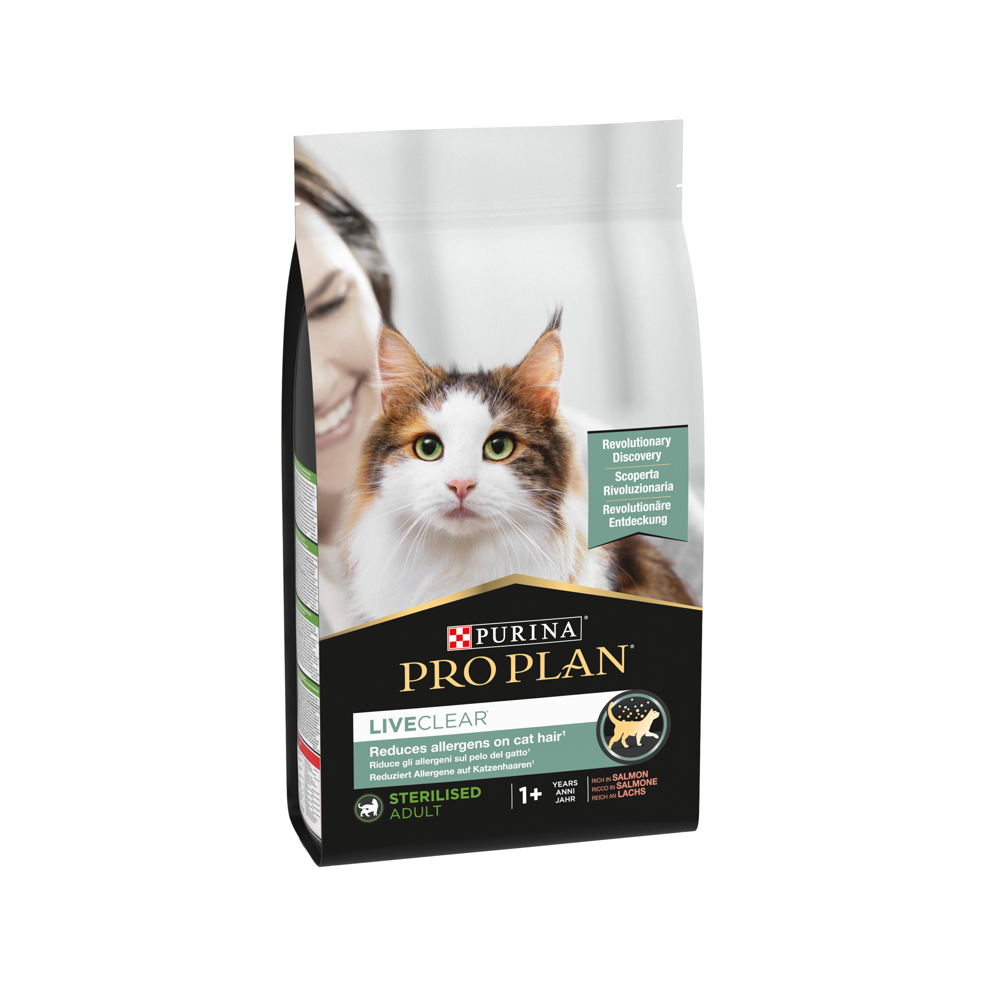 Purina Pro Plan LiveClear Sterilised Cat - Salmon - 1,4kg