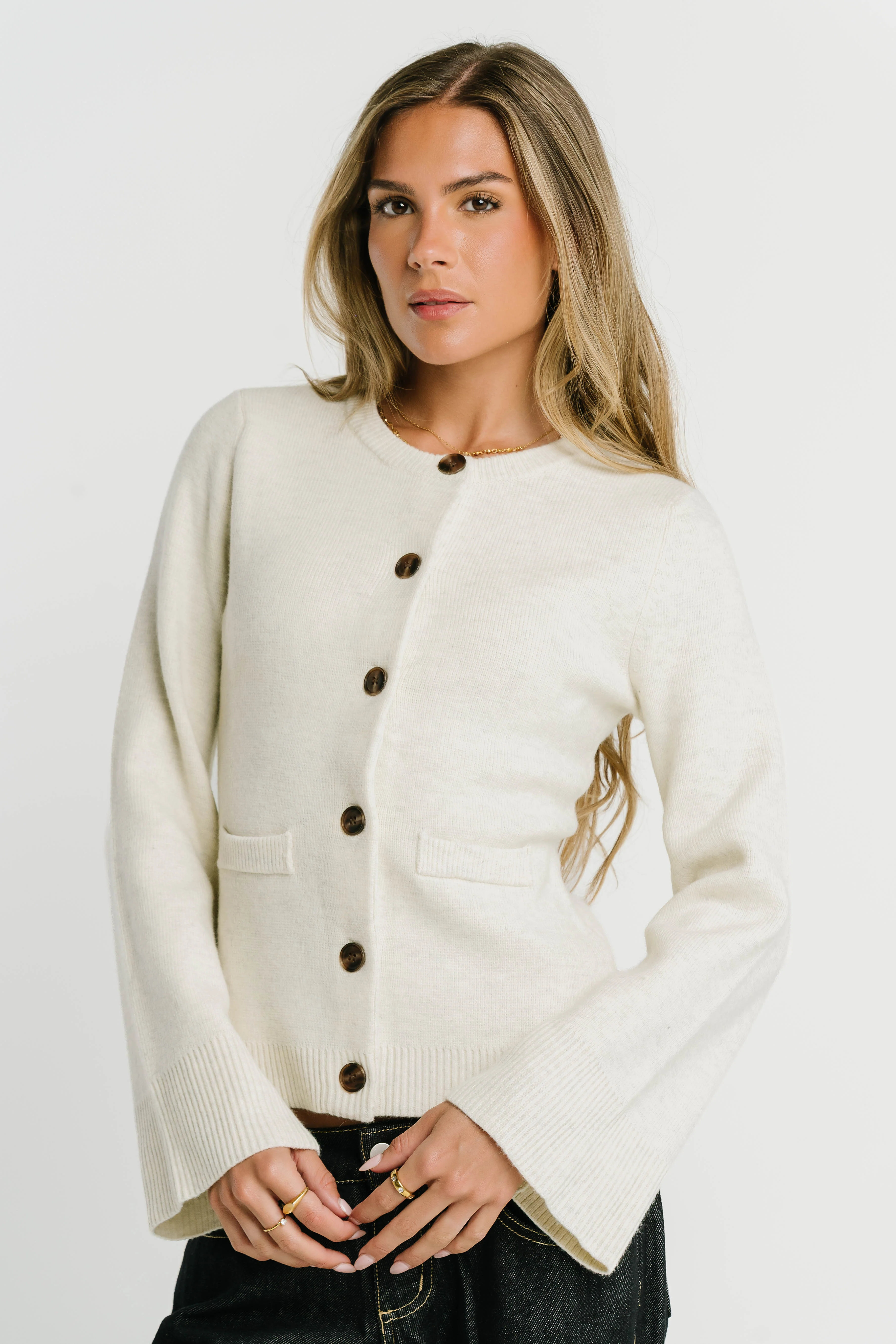 Elliana Button Down Cardigan