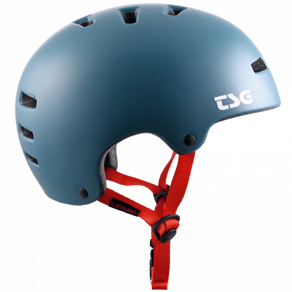 TSG Superlight Solid Color Helmet - satin teal