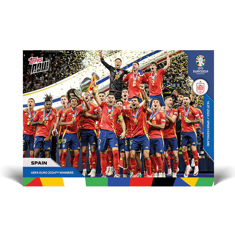 Spain - UEFA EURO 2024™ Winners - EURO 2024 TOPPS NOW® Card 59