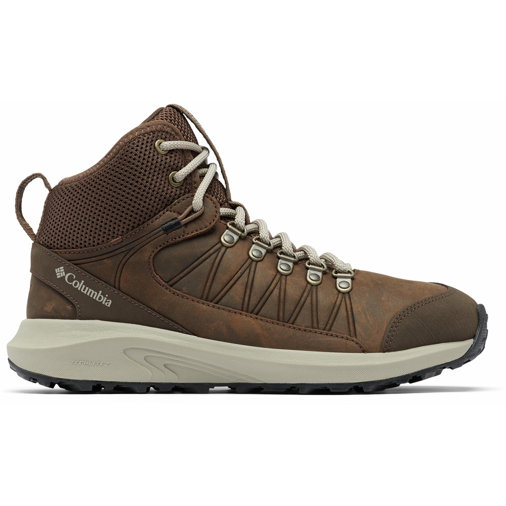 Columbia Trailstorm Crest Mid Waterproof Hiking Shoes Women - Cordovan/Kettle
