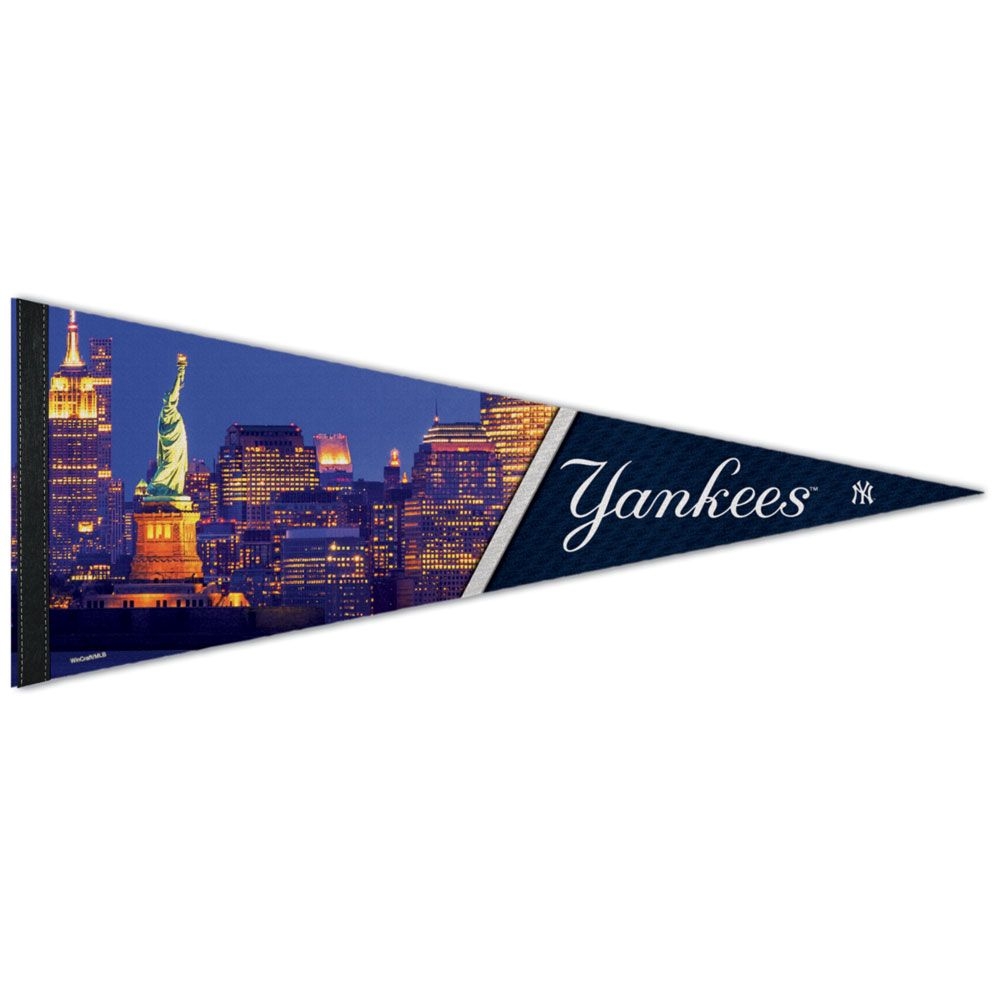 New York Yankees Skyline Premium MLB Pennant