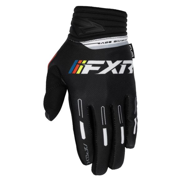 FXR APEX 2026 cross GLOVES - Black / WhiteRef: FXR1600