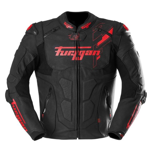 Furygan Raptor Evo 3 - Black / Red Motorcycle JacketRef: Fu1314-Cnrr