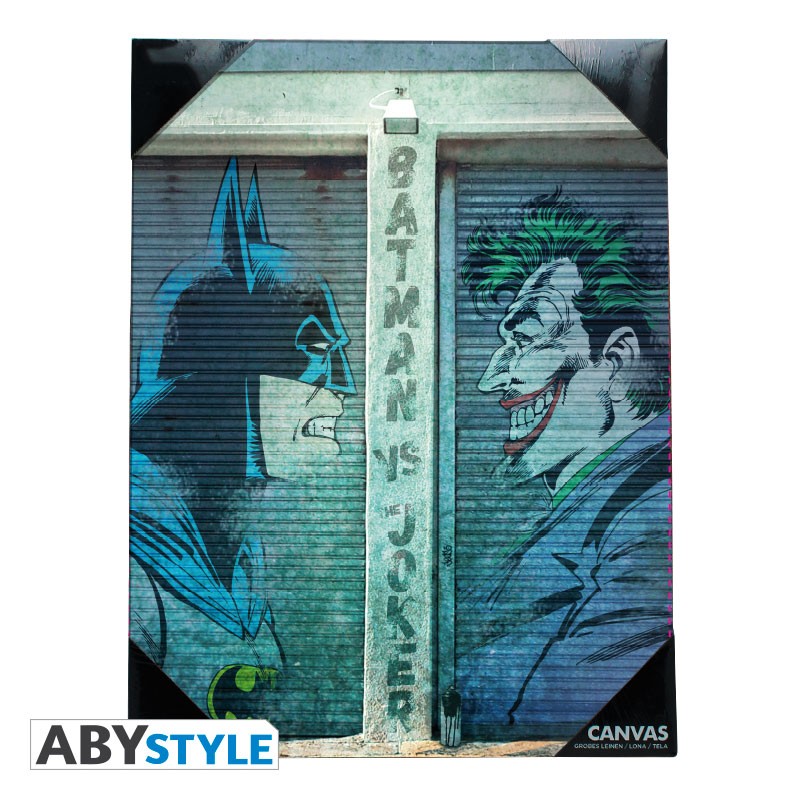 DC COMICS Canvas Batman vs Joker (30x40cm)