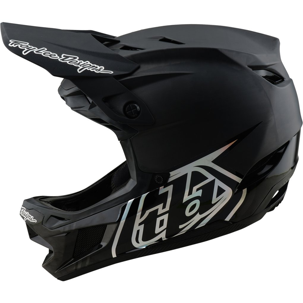 Troy Lee Designs D4 Carbon MIPS Helmet - Stealth Black