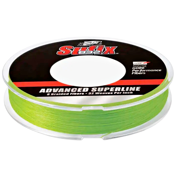 Sufix 832 Advanced Superline® (Neon Lime, 120m)