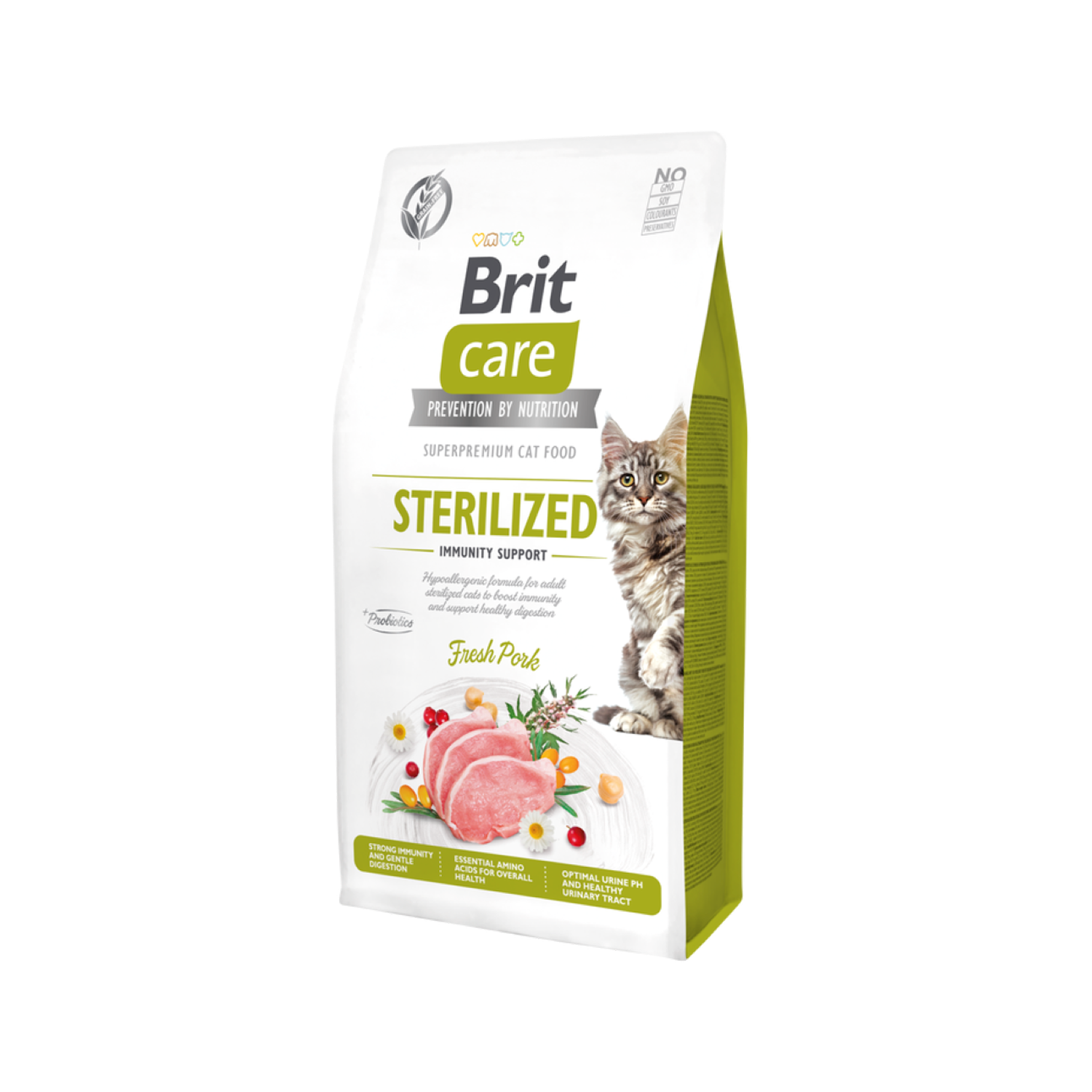 Brit Care Cat - Grain Free - Sterilised Immunity Support - 7 kg