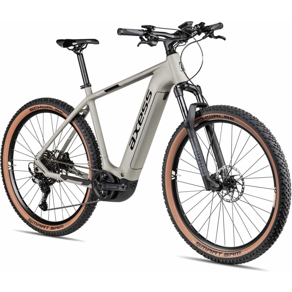 Axess ELEMENT - Electric Mountainbike - 2026 - moss grey matt/black/pearl white