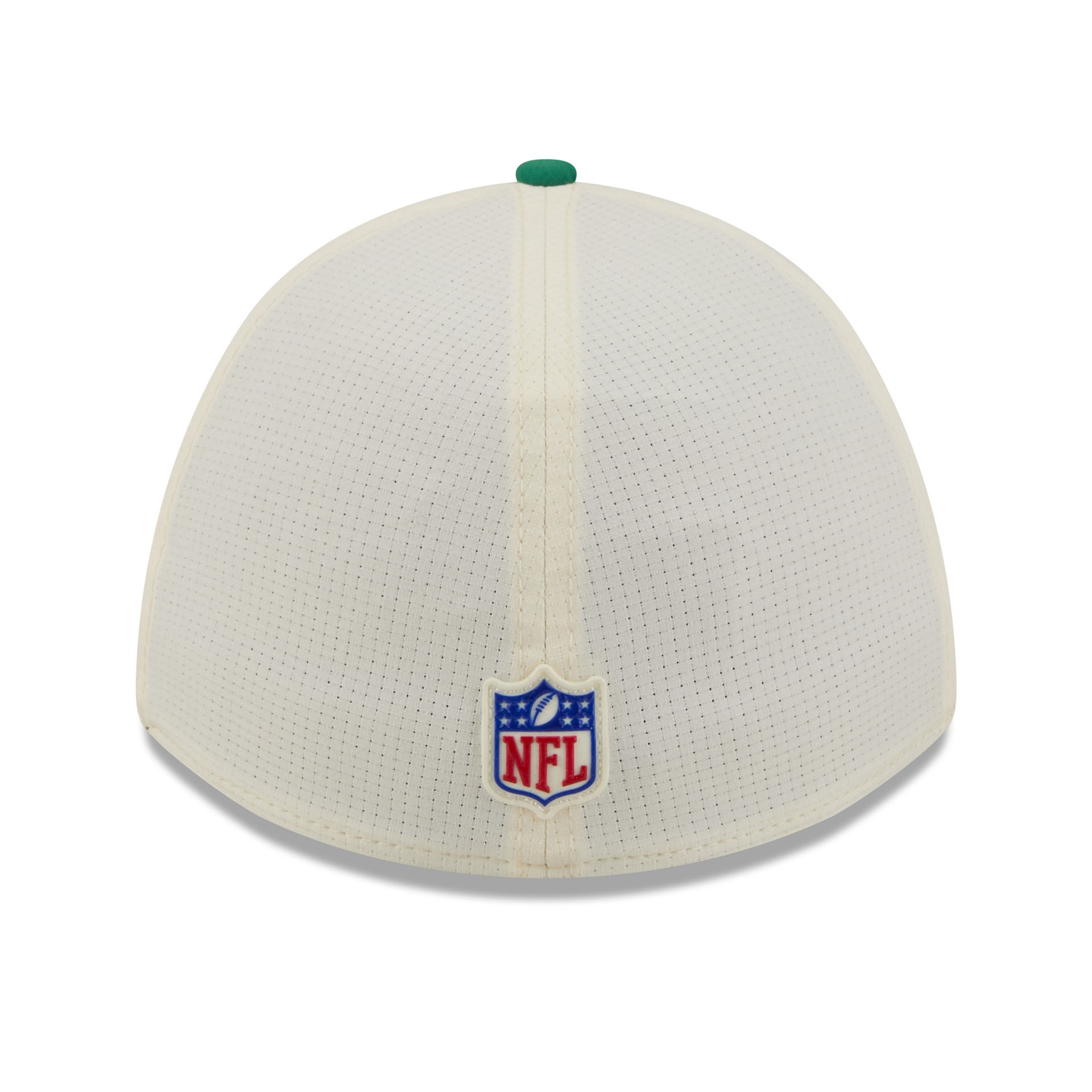 Philadelphia Eagles Historic Logo 2026 NFL Training Camp 39THIRTY Flex Cap Cream/Green