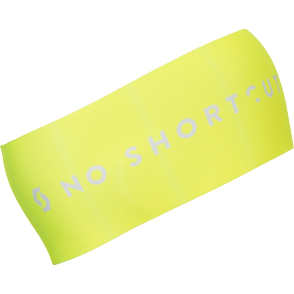 SCOTT Headband LT - safety yellow/white