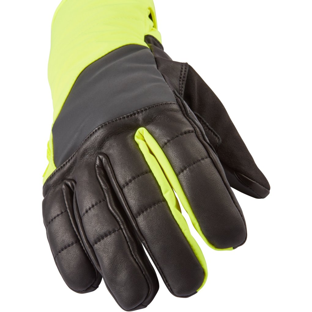 SealSkinz Fring Waterproof Extreme Cold Weather Insulated Gauntlet with Fusion Control™ - Neon Yellow