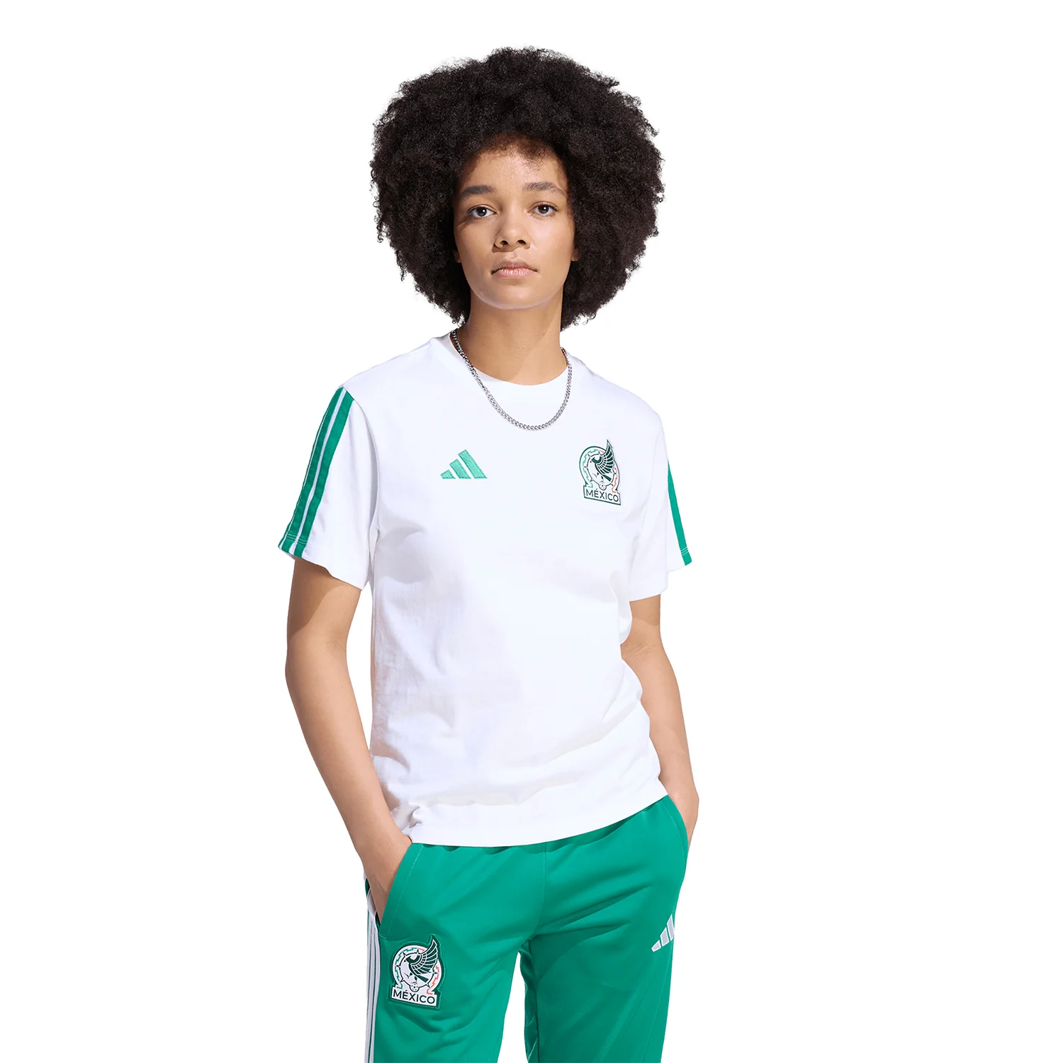 Mexico DNA White T-Shirt - Women's