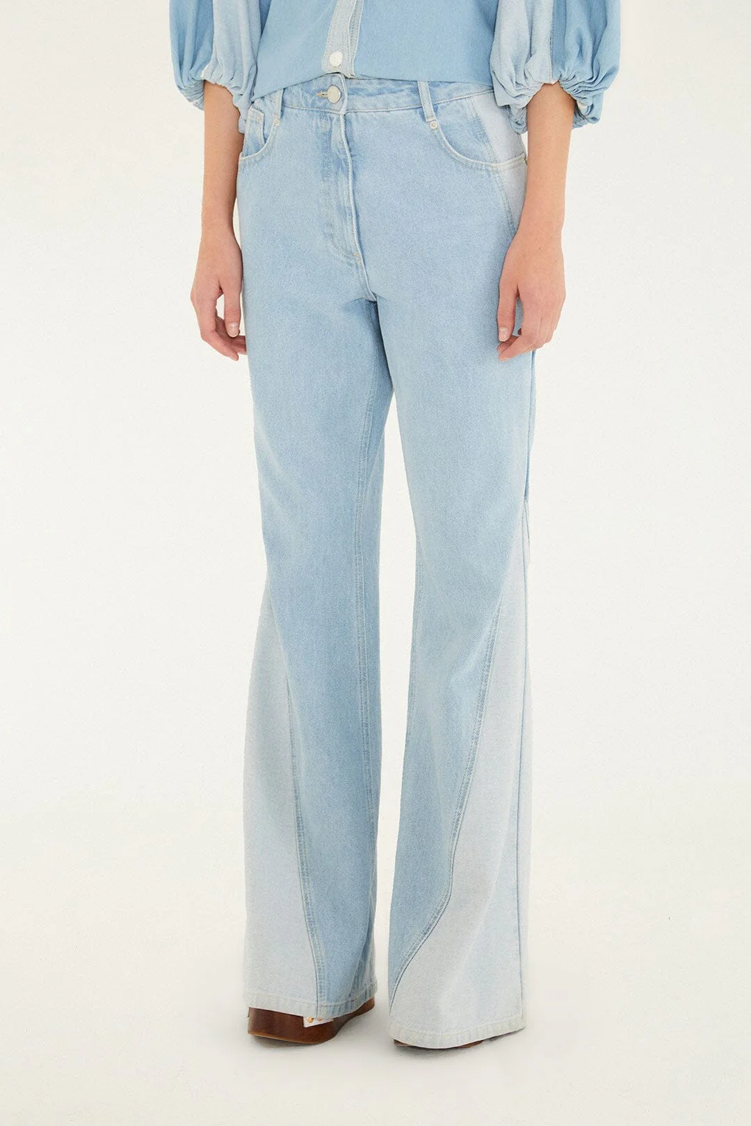 Denim Tree Light Colors Pants