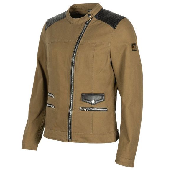 Helstons CHER TEX Motorcycle Jacket - BrownRef : HS0848