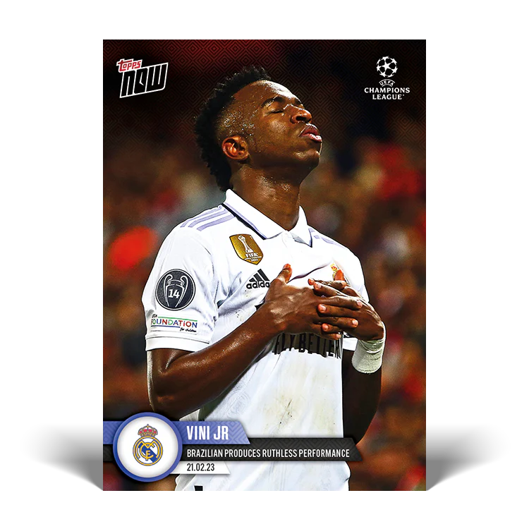 Topps UK - Brazilian produces ruthless performance - UCL TOPPS NOW® Card #84