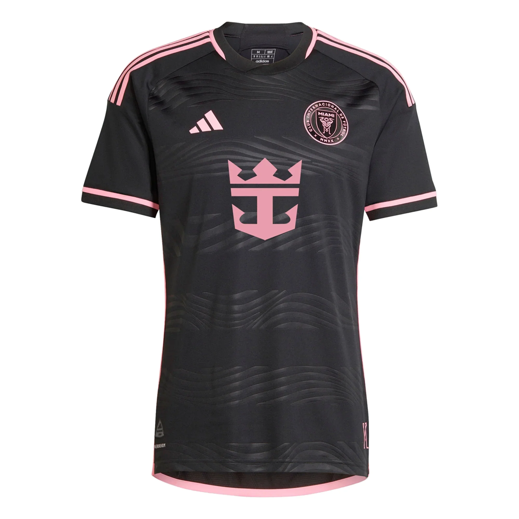 Inter Miami Authentic Royal Caribbean Away Jersey 23/24 (Black/Bliss Pink)